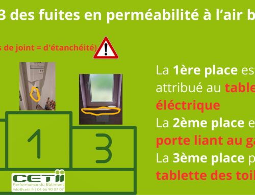 Top 3 des fuites en perméabilité à l’air bâtiments